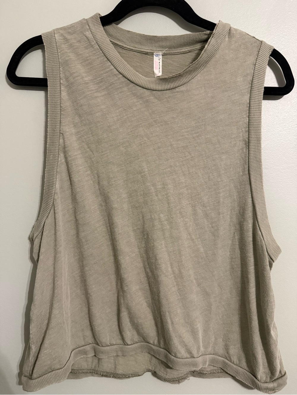 FP Movement by Free People Relaxed Muscle Tank in Stone Sage